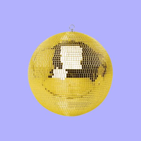 Disko kugla Gold 30cm YR-30