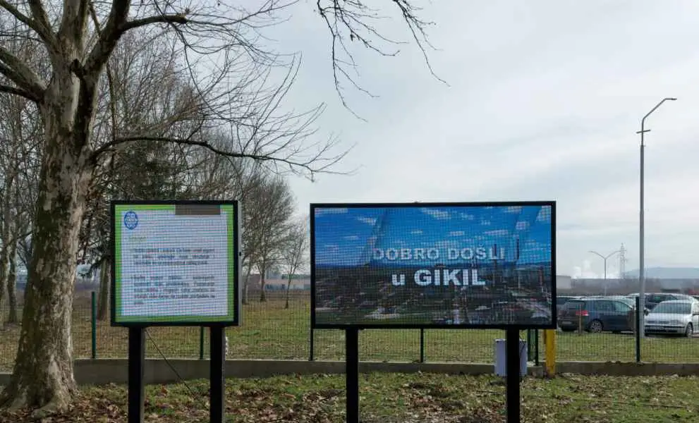 Isporuka LED ekrana – GIKIL, Lukavac