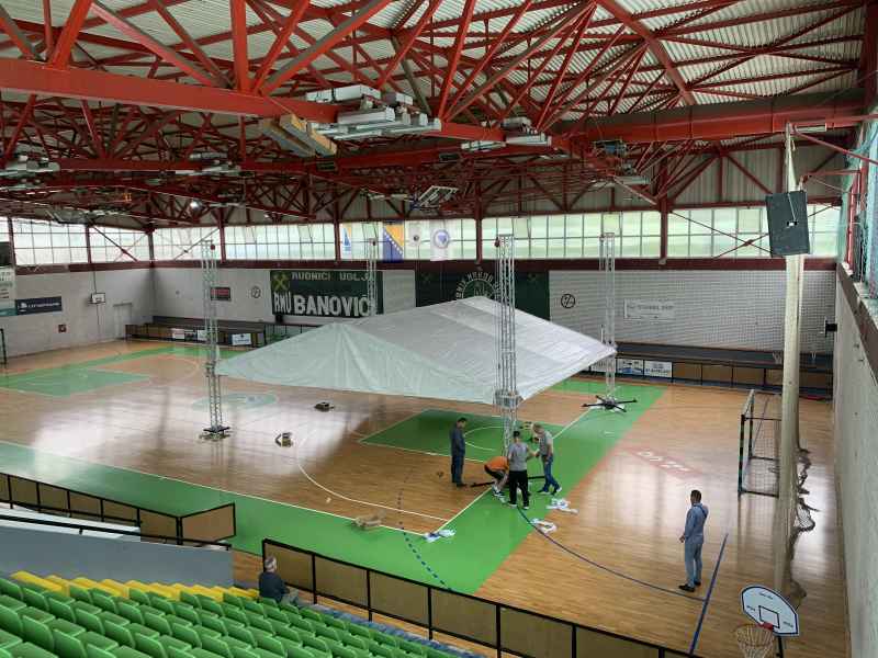 Isporuka krovne konstrukcije