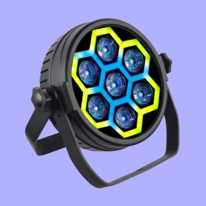 LED PAR Aurora 7x12W RGBW FOS