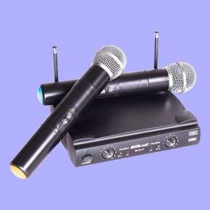 Bežični dupli mikrofon BE7014H Master Audio