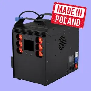 Mašina za dim  RGBW 4u1 6x10W Flash Professional