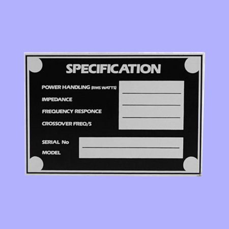 Naljepnica za zvučnu kutiju 5800