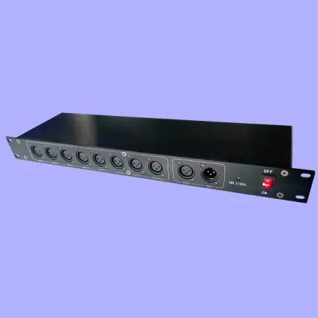 DMX Splitter 1xIN, 8xOUT VG-SP1-8B