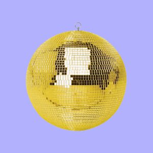 Disko kugla Gold 40cm YR-40