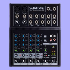 Pasivna audio mikseta Mix8 Mackie