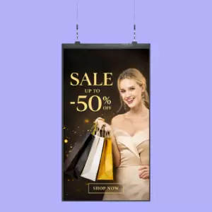 55" LED totem Window